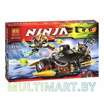Конструктор Bela Ninja (Ниндзя) Бластер-байк Коула (10394A)